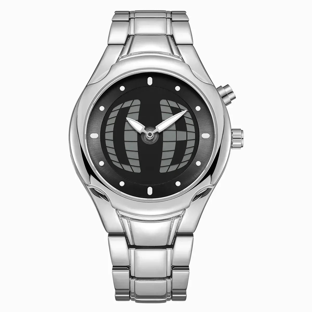 Luxury Dual Display Men's Watch | New Cool Waterproof Quartz Wristwatch | Digital Analog Iced Out Watch Style | 2026 Relogio Masculino | Caratix - CaratixJewelry